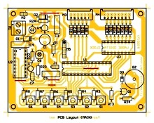 MAIN PCB Large Digital Clock
